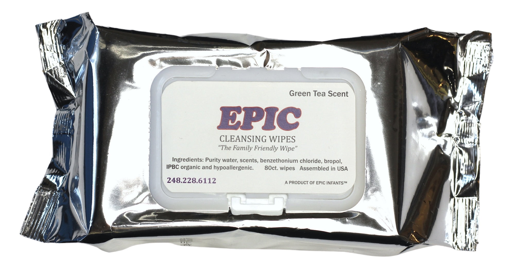 Epic by Epic Infants Antibacterial Wet Wipes