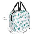 thumbnail image 3 of Lsque Sea Turtle Pattern Lunch Bag Women/Men Insulated Lunch Box,Small Leakproof Cooler Food Lunch Containers Reusable High Capacity Lunch Tote Bags, 3 of 6