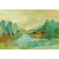 thumbnail image 3 of Vassileva, Silvia 24x18 Black Modern Framed Museum Art Print Titled - Jade Forest, 3 of 5
