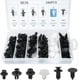 thumbnail image 1 of 100 piezas universales de plástico para remaches de coche, 6 tamaños de clips de sujeción para coche, herramientas de sujeción, clips de plástico para guardabarros para puerta de coche, parachoques, g, 1 of 5
