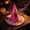 Pink, variant on BRGZLK Adults Halloween Witches Hat Halloween Spider Web Wide Brim Pointed Witch Hat Festival Party Costume Hats, Witch Costume Accessories Black Free Size