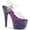 Clr/Purple Multi RS, variant on Women's Pleaser Bejeweled 708MS Ankle Strap Sandal