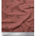 thumbnail image 1 of Soimoi Cotton Cambric Fabric Dot & Owl Bird Decor Fabric Printed Yard 56 Inch Wide, 1 of 3