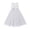 White, variant on Landzoo One Elegant Long Sleeveless Dress For Girls Lace Formal Gown With Puffy Skirt Suitable For And Parties Beautiful Cozy Girl's Dress 3-4 Years