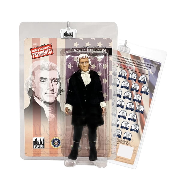 Figura de acción Thomas Jefferson de Figures Toy Company 20 cm
