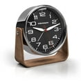 thumbnail image 2 of Crosley Analog Leatherette & Metal Tilt Analog QA Alarm Clock with Silent Sweep Movement, 2 of 2