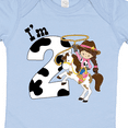 thumbnail image 4 of Inktastic I'm Two-cowgirl Riding Horse Birthday Girls Baby Bodysuit, 4 of 5