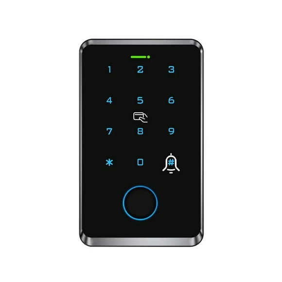 Ouvreur de Serrure à Empreinte Digitale Contrôle d'Accès Clavier Intelligent Identification Carte, Facile à Installer