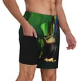 thumbnail image 2 of Fuzoiu St. Patrick's Day4 Print Men's Swim Shorts,Quick-Dry Double-Layer Swim Trunks,Board Trunks,Beach Shorts Swimwear Bathing Suits-Medium, 2 of 6