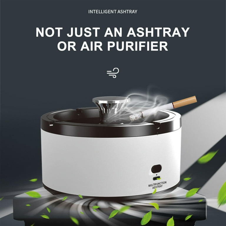Smart Ashtray Electronic Smokeless Ashtray Air Purifier For Car Home Office