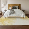 thumbnail image 6 of Addison Rugs Mayfield Washable Transitional Circles Gold Rectangle Rug, 2'6" x 3'10", 6 of 6
