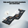 thumbnail image 4 of Yoziaaoa 2 Pcs Rocking Chair Cushion Pad, Indoor/Outdoor Rocking Soft Thickened Patio Chaise Lounger Cushion Overstuffed Patio Chair Cushion, 4 of 7