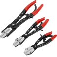 thumbnail image 1 of 3PCS Hose Pincher Pliers  8/10/12inch Metal Steel Locking Ratcheting Hose Pinch Off Pliers for Automotive Hose Lines  Radiator Lines  Fuel Lines  Coolant Lines, 1 of 8