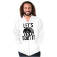 thumbnail image 5 of Lets Taco Bout It Tuesday Funny Food Zip Up Hoodie Men's Women's Brisco Brands S, 5 of 6