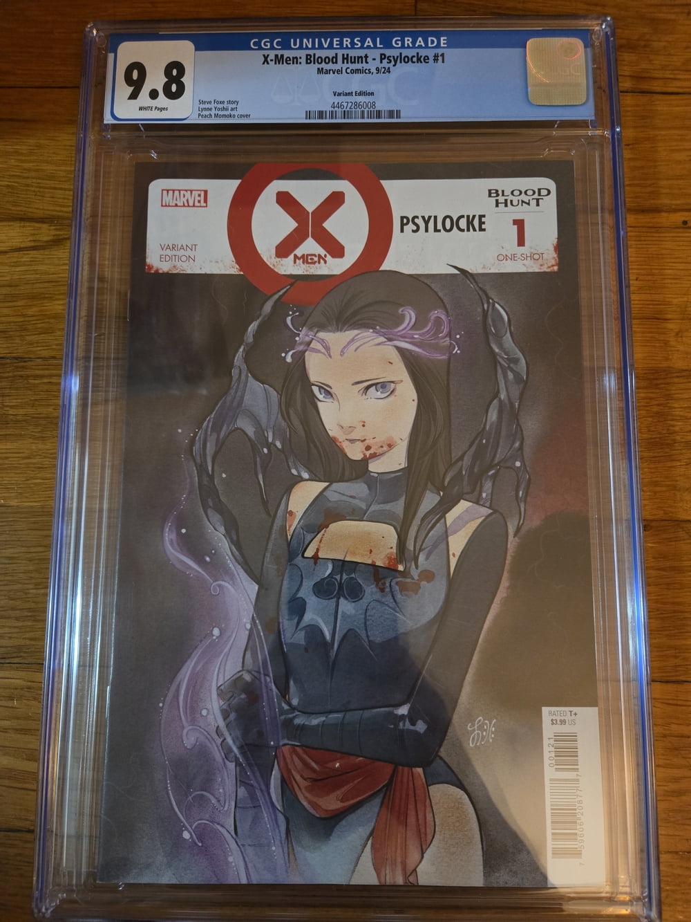 Cover of X-Men: Blood Hunt - Psylocke #1