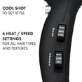thumbnail image 3 of Secador de pelo Hot Tools Pro Artist 1875W Turbo Ionic (negro), 3 of 6