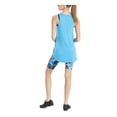 thumbnail image 2 of JOSIE Womens Blue Stretch Sleeveless Crew Neck Active Wear Tank Top S, 2 of 2