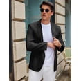 thumbnail image 3 of COOFANDY Mens Casual Blazer Slim Fit Formal Business Suit Jacket Two Button Lightweight, 3 of 5
