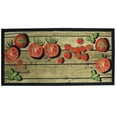 thumbnail image 2 of Kashi Home Kitchen Rug, Area Rug, Mat, Beautiful Print Non-Skid Latex Back Fresh Tomato 3pc Set (2 18x30 D Shape & 1 20x40), 2 of 2