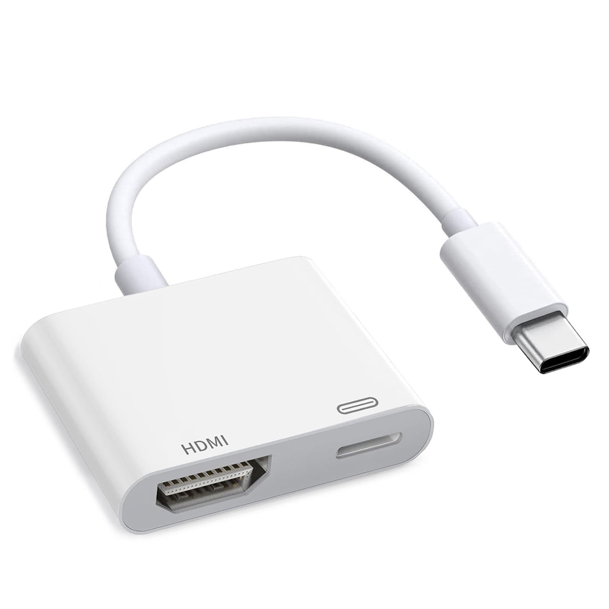Apple USB C to HDMI Adapter 8K@60Hz for iPhone 15/16/17, MFi Certified Digital AV Converter with 100W PD for MacBook Pro/Air, iPad Pro, iMac, Galaxy S25/S24 and More