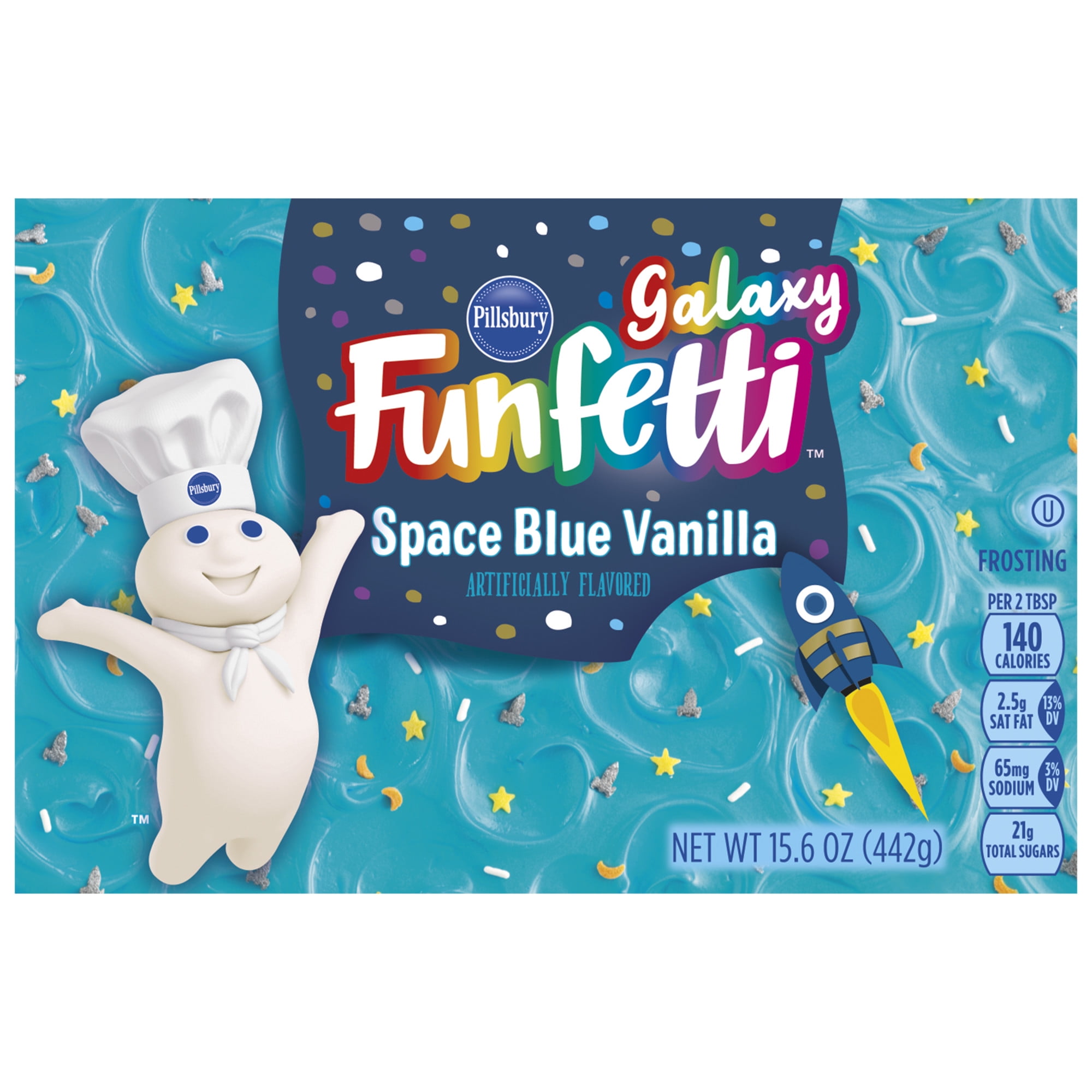 Pillsbury Funfetti Galaxy Frosting, 15.6 Oz Tub - Walmart.com