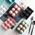 thumbnail image 4 of Household Ceramic Egg Tray Egg Tray Refrigerator Egg Preservation Storage Box Egg Rack Egg Tray, 4 of 5