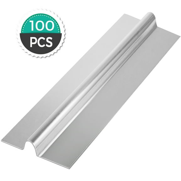 Bentism PEX Heat Transfer Plates 100/Box Radiant Heat Transfer Plates 2Ft PEX Aluminum Heat Transfer Plates 1/2Inch Heat Transfer Plates for PEX Tubing