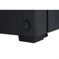 thumbnail image 5 of Nov Sectional Sleeper Sofa- 2 Pillows- USB Charger- Black Faux Leather, 5 of 6