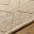 thumbnail image 6 of Hauteloom Buse Jute Living Room, Bedroom Area Rug - Bohemian, Transitional - Tan, Cream, Off White - 8' x 10', 6 of 6