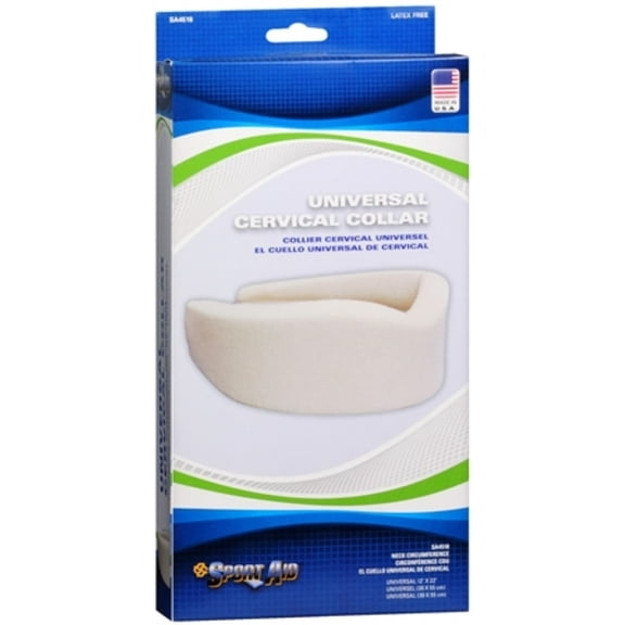 4 Pack - Sport Aid Cervical Collar Universal, 1 Each