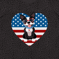 thumbnail image 4 of Inktastic Boston Terrier Dog US Flag July 4th Women's Plus Size T-Shirt, 4 of 5