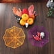 thumbnail image 3 of Cuenco de red negro naranja púrpura para Halloween, plato de fruta, paquete de galletas de caramelo, cesta, tazón, decoración de truco o trato para Halloween, 3 of 4
