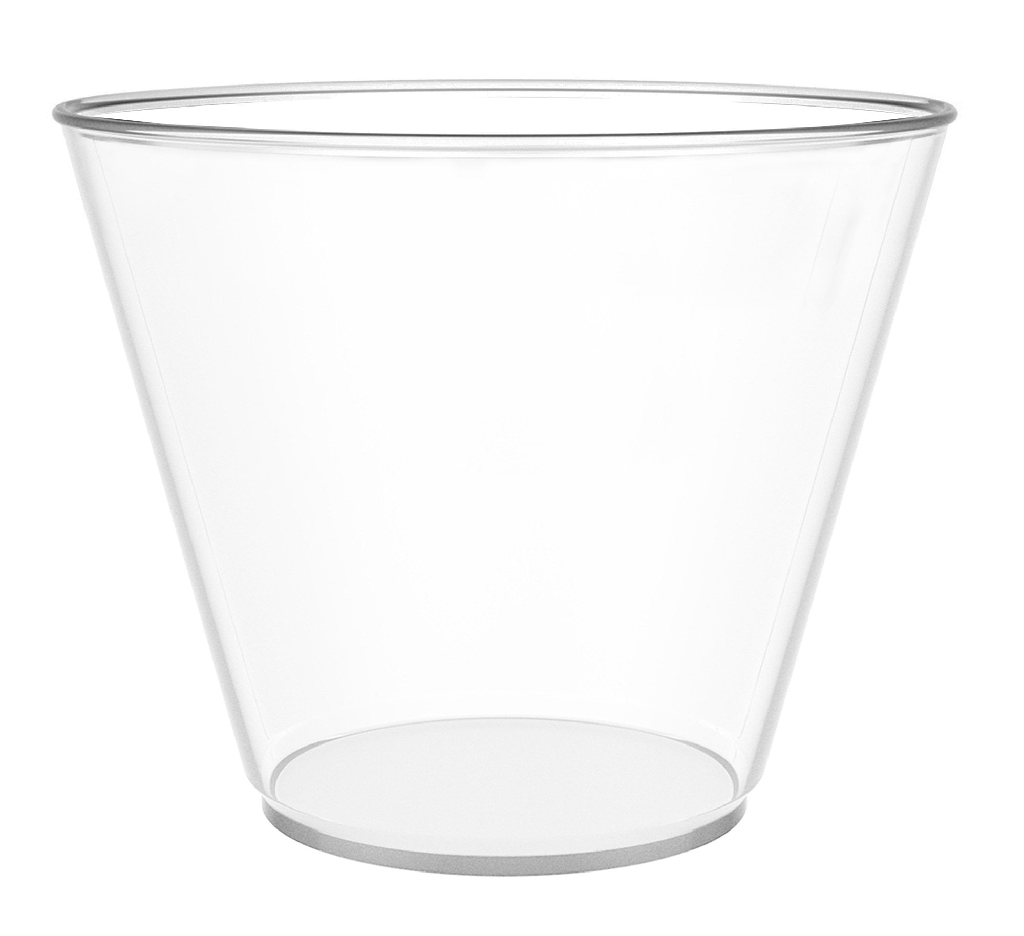 9 oz clear plastic cups