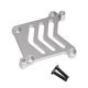 thumbnail image 4 of Control remoto Servo Base RC Servo Monte Modelo de repuesto Modelo de automóvil Accesorio Servo soporte Soporte de aluminio para 16207 M162 Plata, 4 of 8