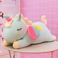 thumbnail image 5 of Almohada de peluche para dormir con forma de unicornio HUOGUO, suave, 30 cm/40 cm, 5 of 5