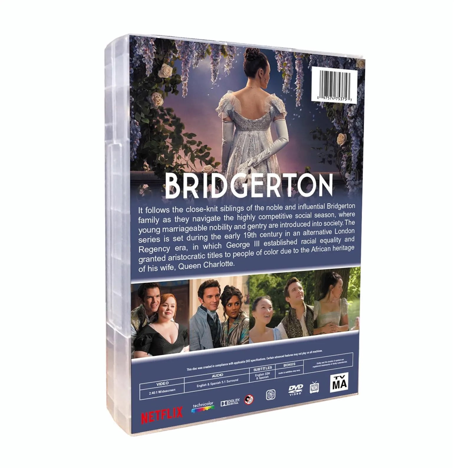 Bridgerton Complete series Seasons 1-4 (DVD)