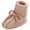 Pink, variant on Baby Boys Girls Sock Shoes Bowtie Knitted Booties Lightweight Flat Walking Shoes Casual Round Toe Athletic Crib Shoes Pink 6-9 Months Infant