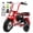 RED, variant on FRP 40cc Gas Powered Mini Bike Bundle Training Wheels for New Rides, 4-Stroke Off Road Mini Bike, Youth Pocket Bike with Pull Start & Disc Brake, 18 MPH Max Speed (Red)
