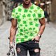 thumbnail image 1 of Ceisia Men's Slim Fit Short Sleeve T-Shirt St. Patrick's Day Themed Print Clover Spring Summer Shirt Gift, 1 of 8