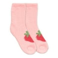 thumbnail image 5 of Strawberry Shortcake Women's Lounge Socks with Grippers, 2-Pack, Size 4-10, 5 of 7