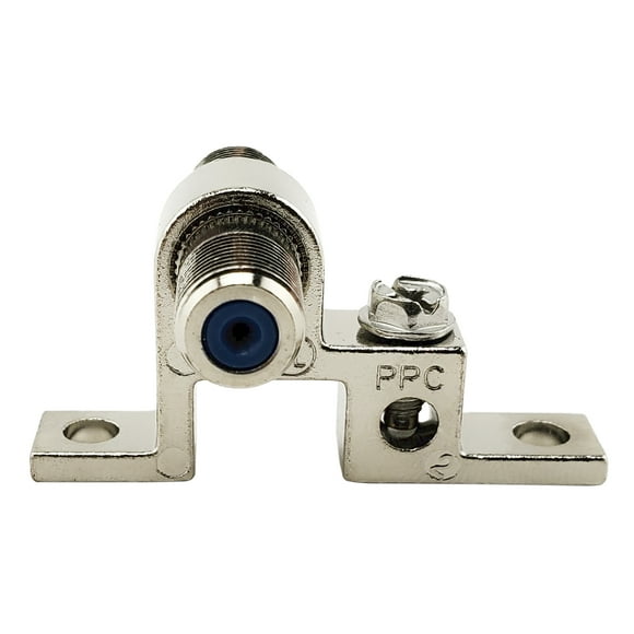 Bloque de Puesta a Tierra PPC GBS81R Coaxial Incluye 2 Tornillos de Montaje