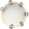 thumbnail image 3 of Hand-Held Tambourine, Stainless Steel Portable Tambourine, Premium For Entertainment Relax, 3 of 8
