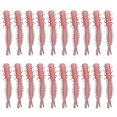 thumbnail image 3 of Señuelos de pesca Gusano PVC suave Mini Wobblers artificiales Swimbaits Pink 20pcs Sywqhk Para Estrenar, 3 of 3