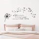 thumbnail image 3 of Pegatinas de Pared JAMW Diente de León Citas Letras Inspiradoras Sencillez, 3 of 5
