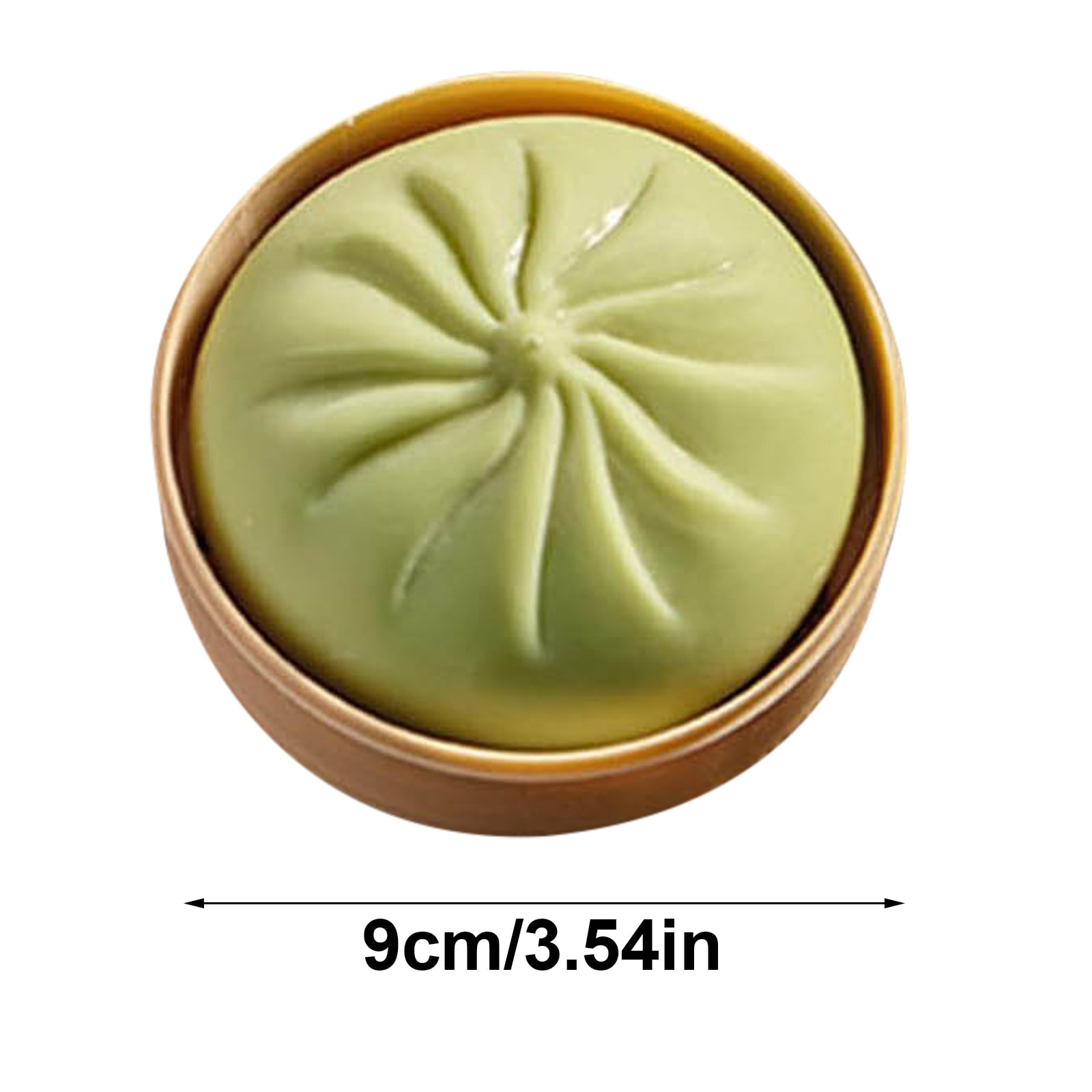 Wonitaaizi Glitter Dumpling,Dumpling Squishy Box,Dumplings Stress Balls for Stress Relief (4PCS)