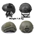 thumbnail image 2 of Casco táctico balístico ACH de corte alto, protector antibalas de PE, almohadilla de suspensión rápida, NIJ IIIA, 2 of 4