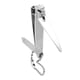 thumbnail image 5 of Manicure Pedicure Nail Cutter Clipper Trimmer Silver Tone w Bead Chain, 5 of 5