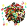 thumbnail image 4 of Confeti navideño plano decoraciones navideñas mano de obra atractiva y sofisticada para hacer tarjetas invitaciones a fiestas bolsas de regalo embalaje de regalo ANGGREK Otros, 4 of 8