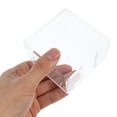 thumbnail image 4 of WHAMVOX Acrylic Holder Clear Notepad Holder Acrylic Dispenser for Dorm Room and Office Desk Organizer, 4 of 8