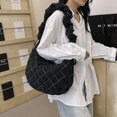 thumbnail image 4 of Bolso Tote Acolchado FLhrweasw Hombro Acolchado Hobo Grande Negro, 4 of 9